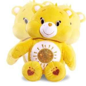2015 Care Bears Funshine Bear Yellow 14" Singing Moving Dancing plush toy kids